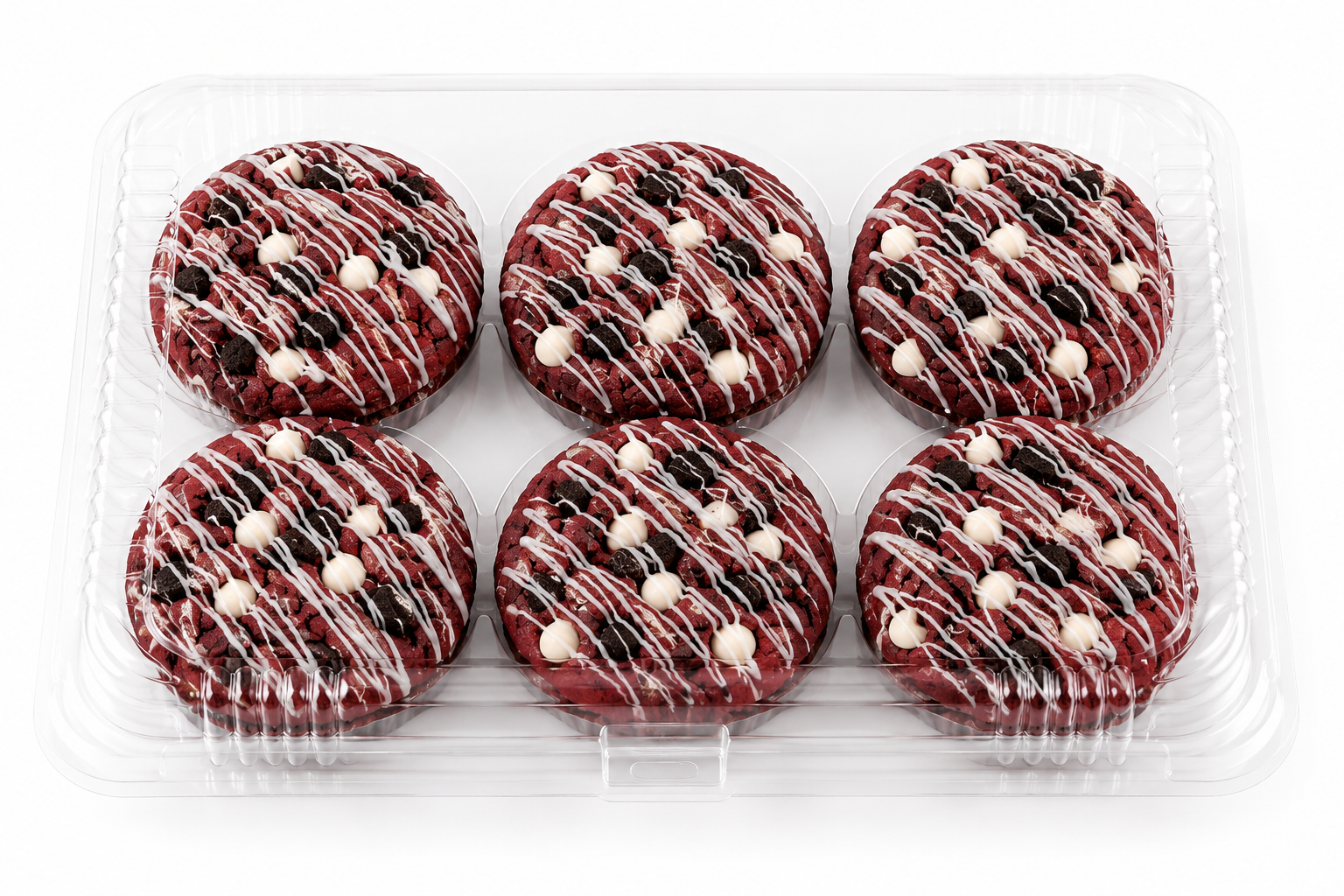 Red Velvet Cookies (x6)