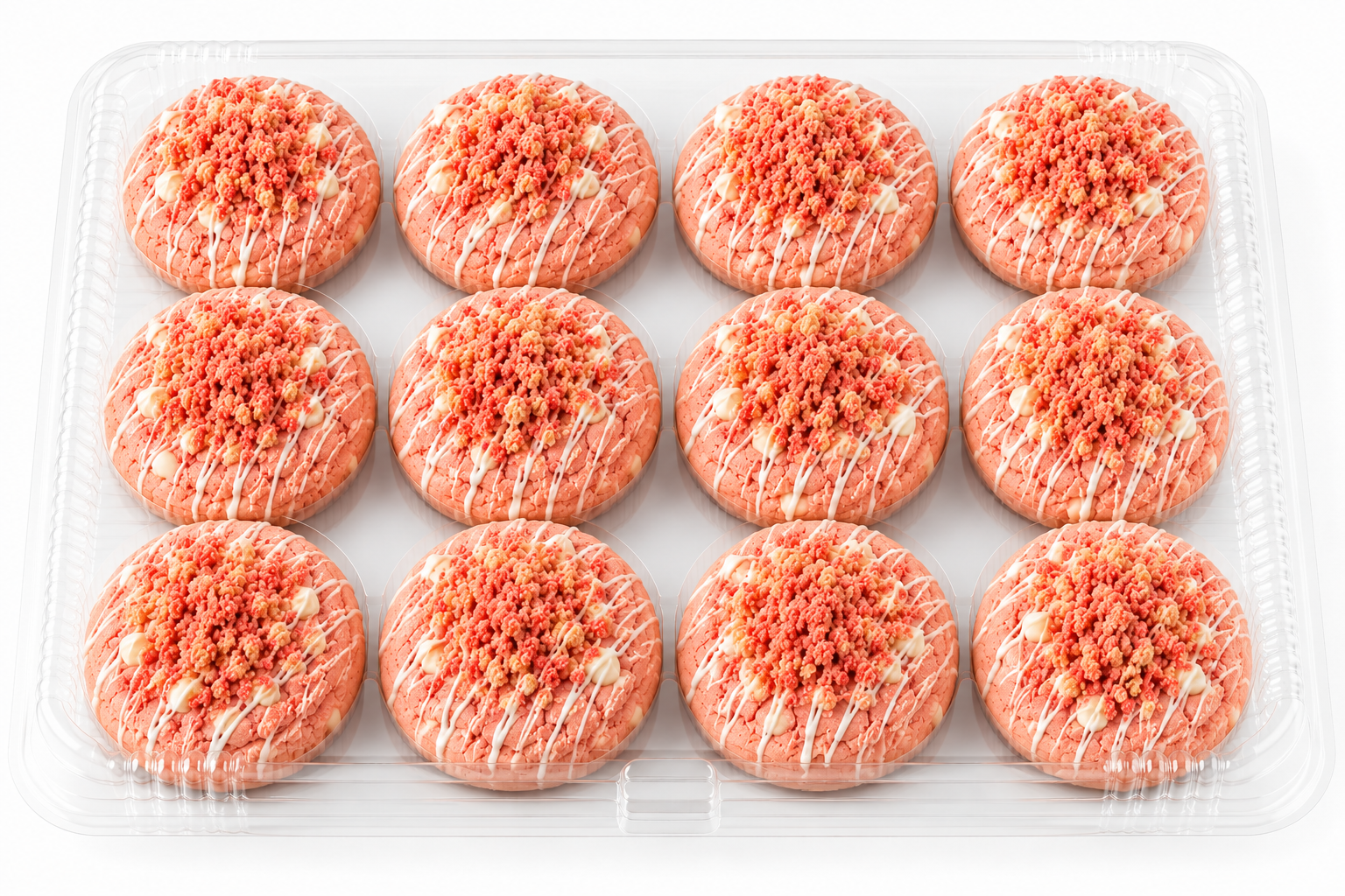 Strawberry Cookies (Dozen)