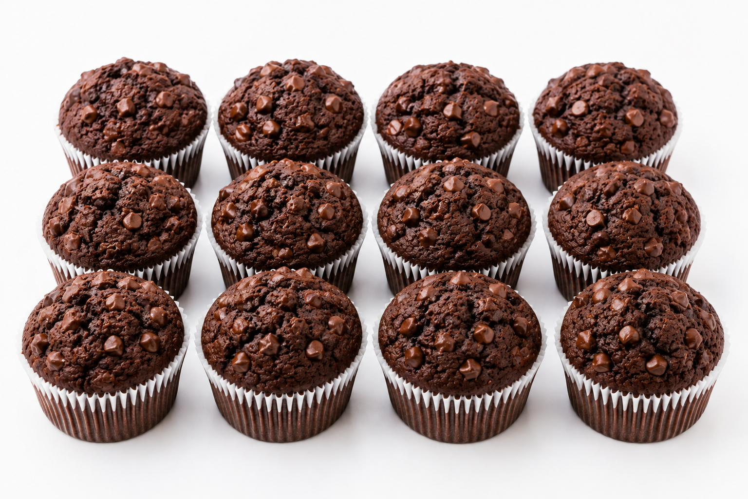 Double Chocolate Muffin Dozen