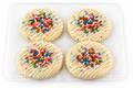 Birthday (Confetti) Cookies (x4)