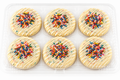 Birthday (Confetti) Cookies (x6)